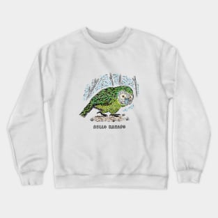 Hello Kakapo Crewneck Sweatshirt